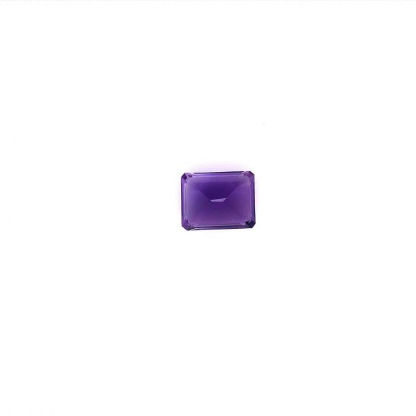 Natural AAA quality loose octagon-shaped emerald cut Amethyst stone, weighing 14.69 carats per gemstone approx. This exclusive and unique precious gemstone is ideal for jewelry making and comes with free shipping.