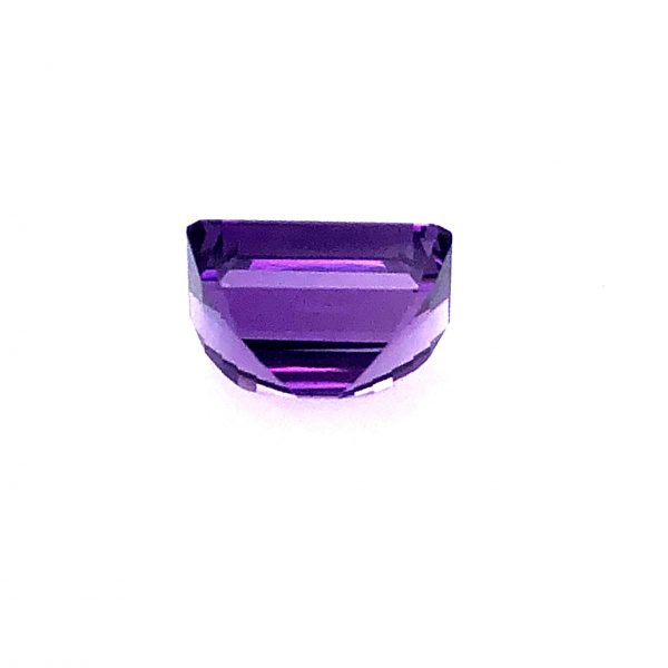 Emerald cut amethyst Emerald cut natural amethyst, 10.66 carats, 14.50 x 10.50 x 9.4 mm, purple gemstone, February birthstone