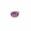 Discover our Vintage Pink Tourmaline Engagement Ring in 14K White Gold with Pink Tourmaline and Sapphire Gemstone Detail, Diamond Accents, Rubellite Ring, Gold Tourmaline, and White Gold Vintage Pink Tourmaline Ring with Oval Pink Gemstone. Shop now and add a unique spark to your jewelry collection