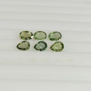 GSP75-7 0.70-1.3 Green Sapphire || AAA Quality || Free Shipping