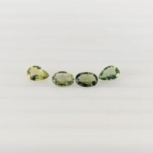 GRSP75ov7 0.81-o.86 cts Green Sapphire || AAA Quality || Free Shipping