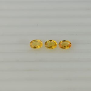 YSP3  0.68-0.90 Yellow Sapphire || AAA Quality || Free Shipping
